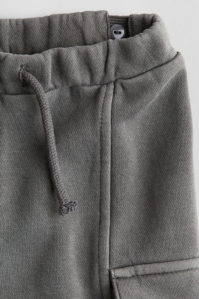 Pantalon de jogging cargo délavé
