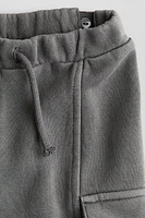 Pantalon de jogging cargo délavé