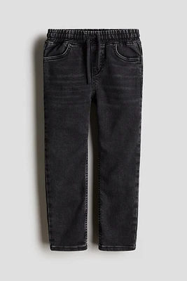 Cotton Denim Joggers