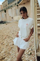 Oversized T-Shirt with Motif