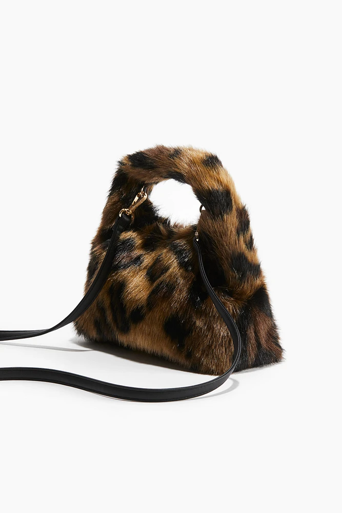 Fluffy crossbody bag