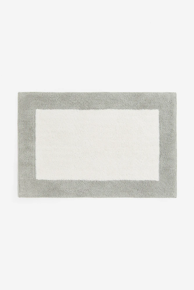Tapis de bain tufté