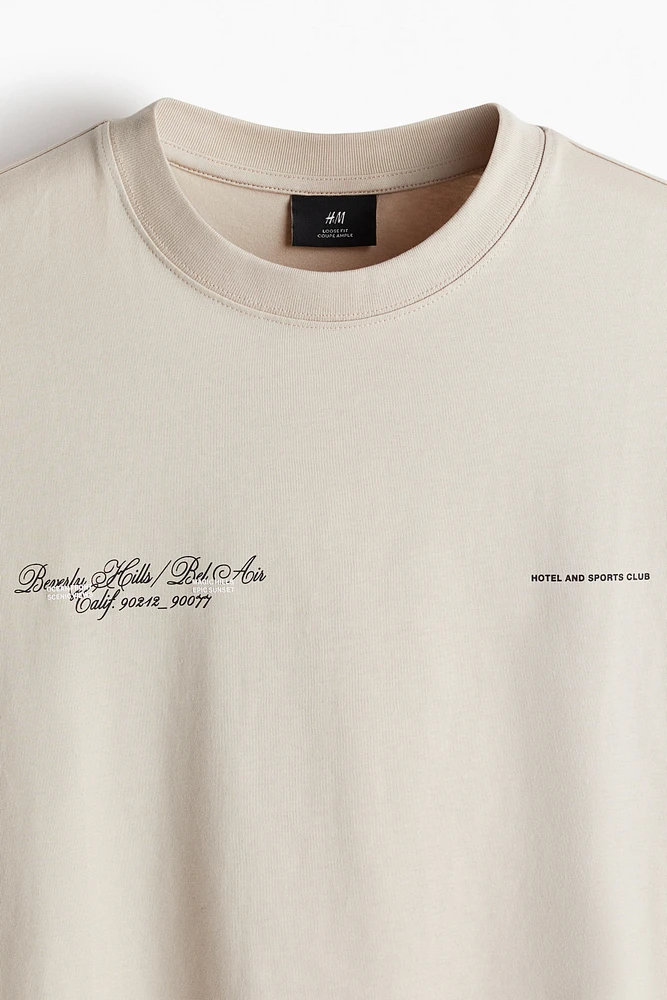 Loose Fit Printed T-shirt