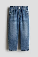 Loose-Fit Tapered Jeans