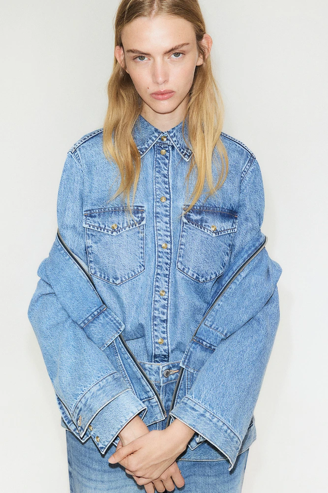 Chemise en denim