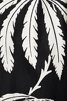 Drawstring-Neck Dress