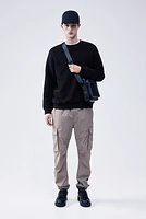 Regular Fit Ribbed Sweatshirt