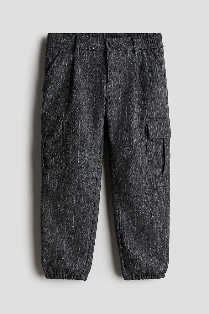 Twill Cargo Joggers