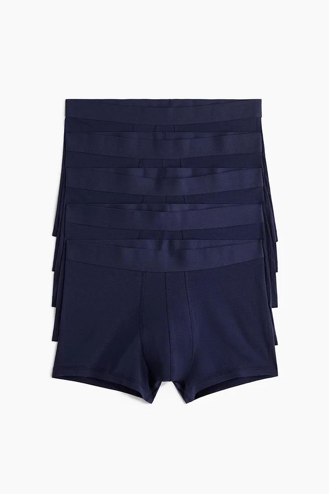 Lot de 5 caleçons boxeurs Lycra🅫 courts