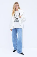 Oversized Printed Sweatshirt