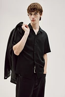 Regular Fit Lyocell Resort Shirt