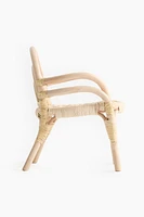 Children's Rattan Lounge Chair