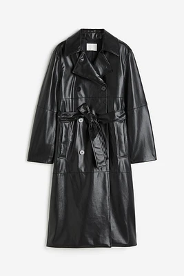 Coated Trench Coat