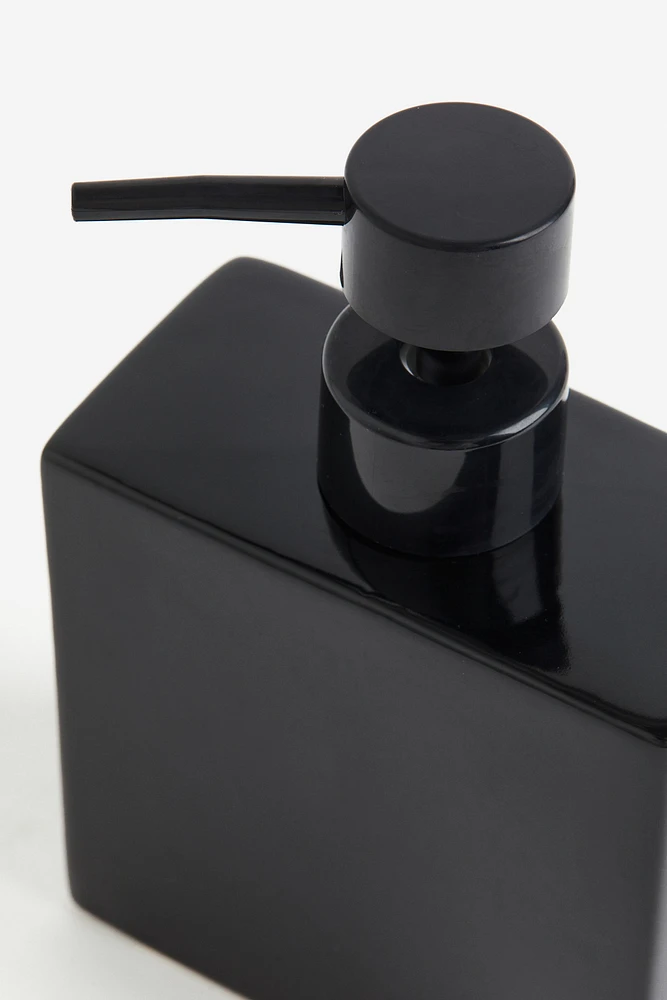 Stoneware Soap Dispenser