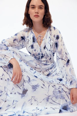 MAMA Long Nursing Dress