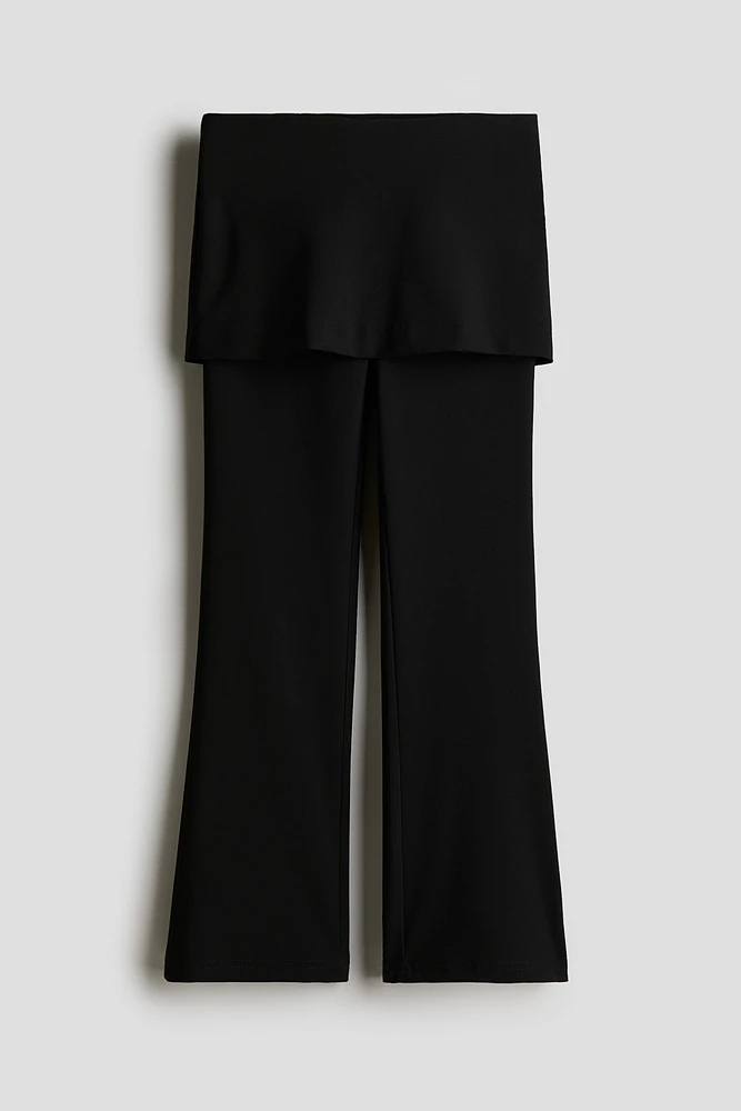 Pants with Layered Skirt