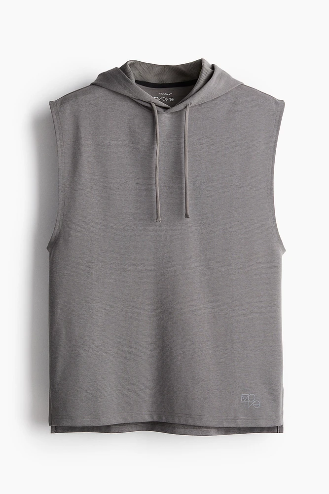 Regular Fit Sleeveless Sports Hoodie DryMove™