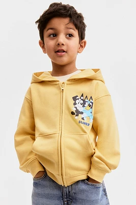 Printed Hooded Jacket