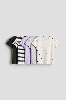 5-pack Cotton T-shirts