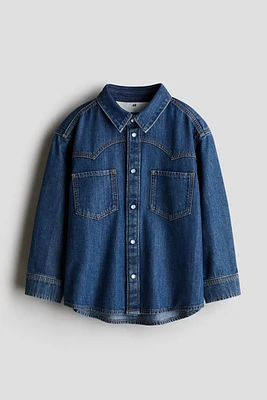 Cotton Denim Shirt