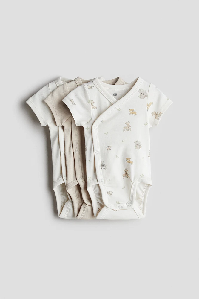 Lot de 3 maillots croisés