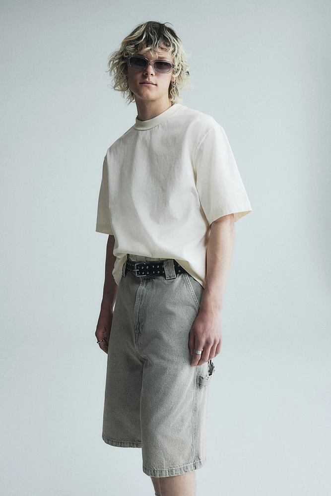 Boxy Fit Washed T-shirt