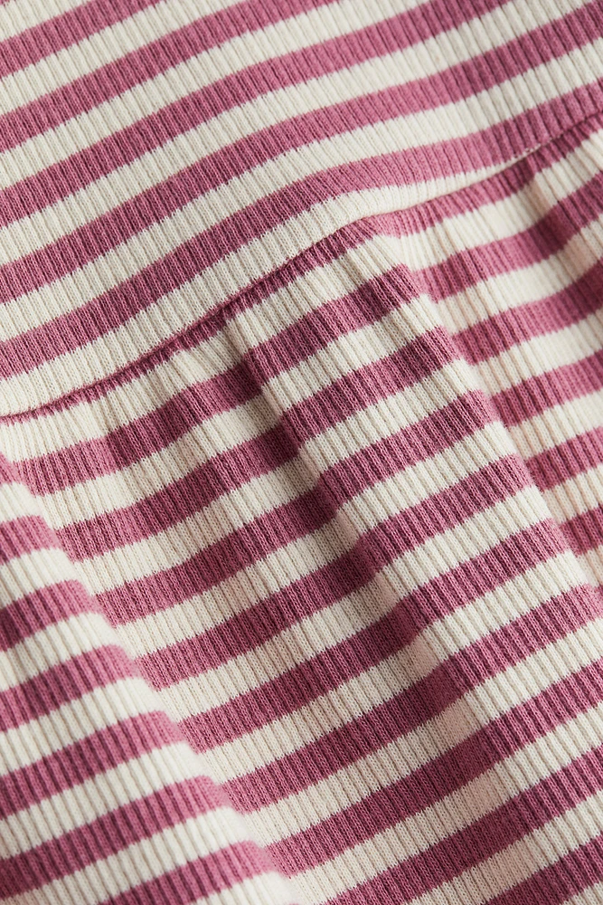Ribbed Jersey Dress
