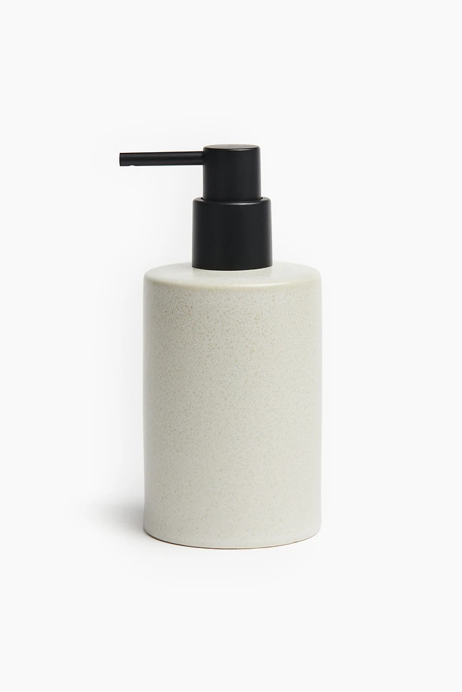 Stoneware Soap Dispenser