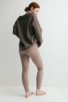 MAMA Seamless Ribbed Leggings