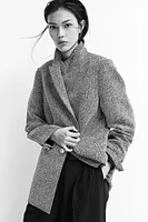 Blazer en tissu texturé