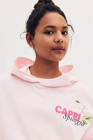 2-piece Brushed-Inside Hoodie and Shorts Set