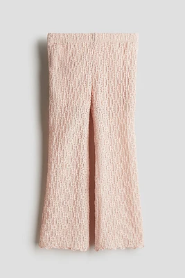 Textured Jersey Pants