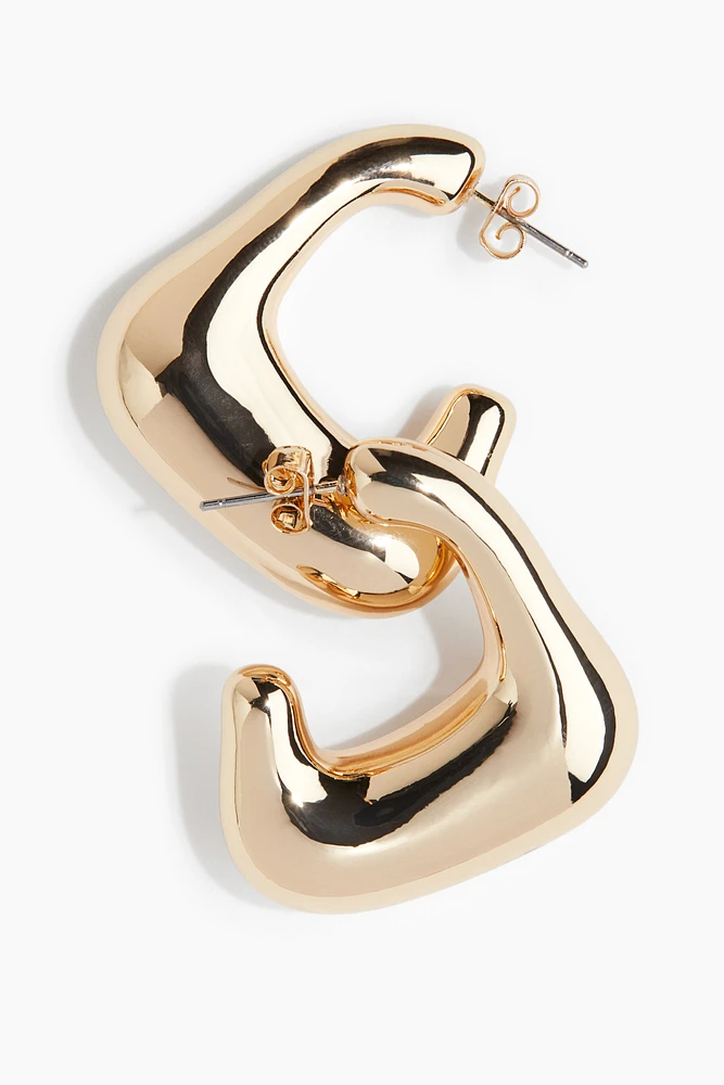 Chunky Hoop Earrings