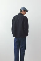 Chemise texturée classique