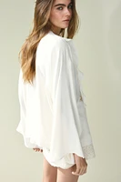 Blouse brodée