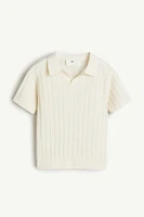 Knit Polo Shirt