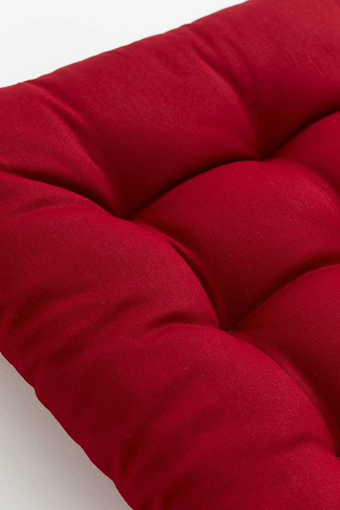 Lot de 2 coussins de chaise en coton