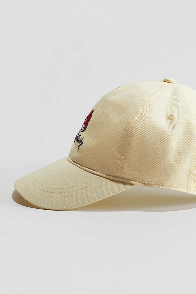 Twill Cap with Motif