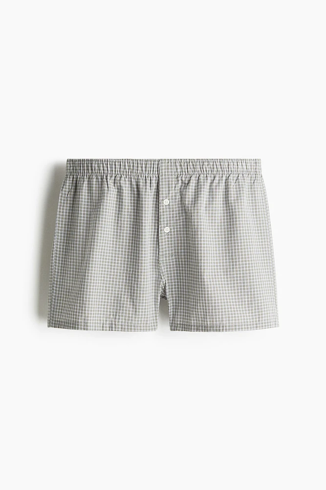 5-pack Woven Cotton Boxer Shorts