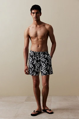 Patterned Swim Shorts