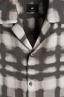 Chemise classique avec col cubain