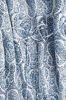 Robe tunique avec ceinture à nouer