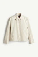 Regular Fit Short Twill Jacket