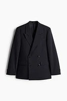 Relaxed-Fit Double-Breasted Blazer