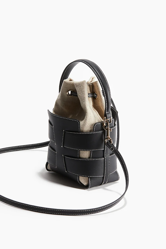 Crossbody Bucket Bag