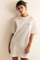 Chemise de nuit imprimée