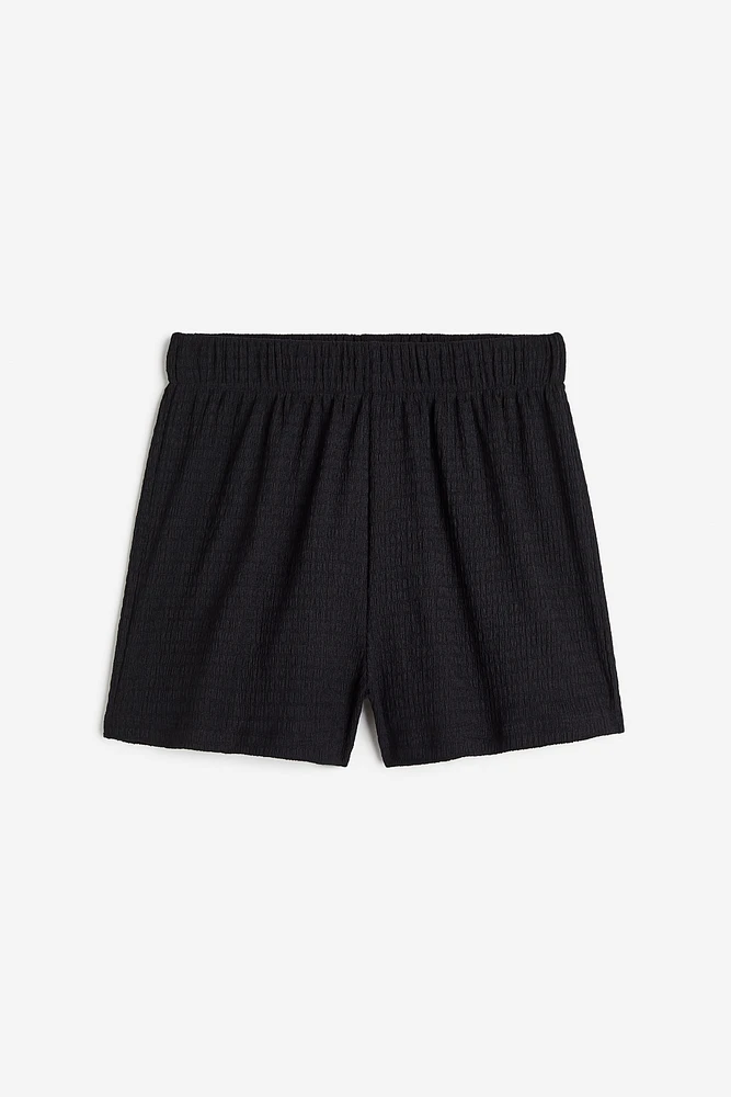 Crêped Shorts