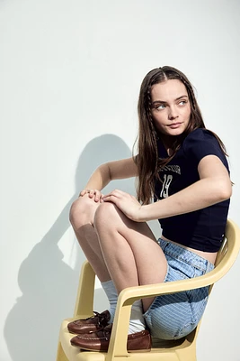 Ribbed T-shirt