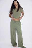 Wide-leg Joggers