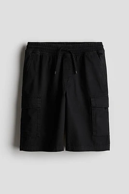 Twill Cargo Shorts